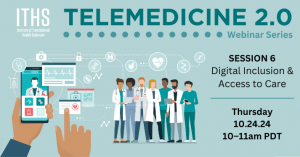 Digital Inclusion and Access to Care by Telemedicine @ Online Event