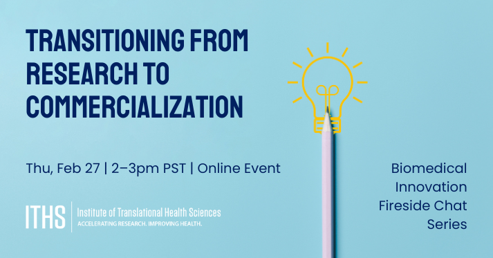 Transitioning from Research to Commercialization @ Online Event