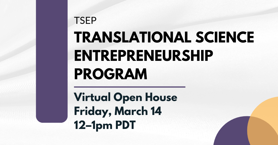 TSEP Virtual Open House @ Online Event